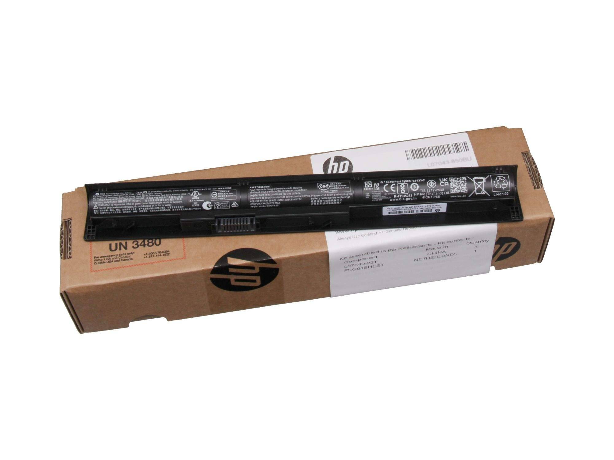 HP - 41Wh lithium-ion battery assembly for notebooks