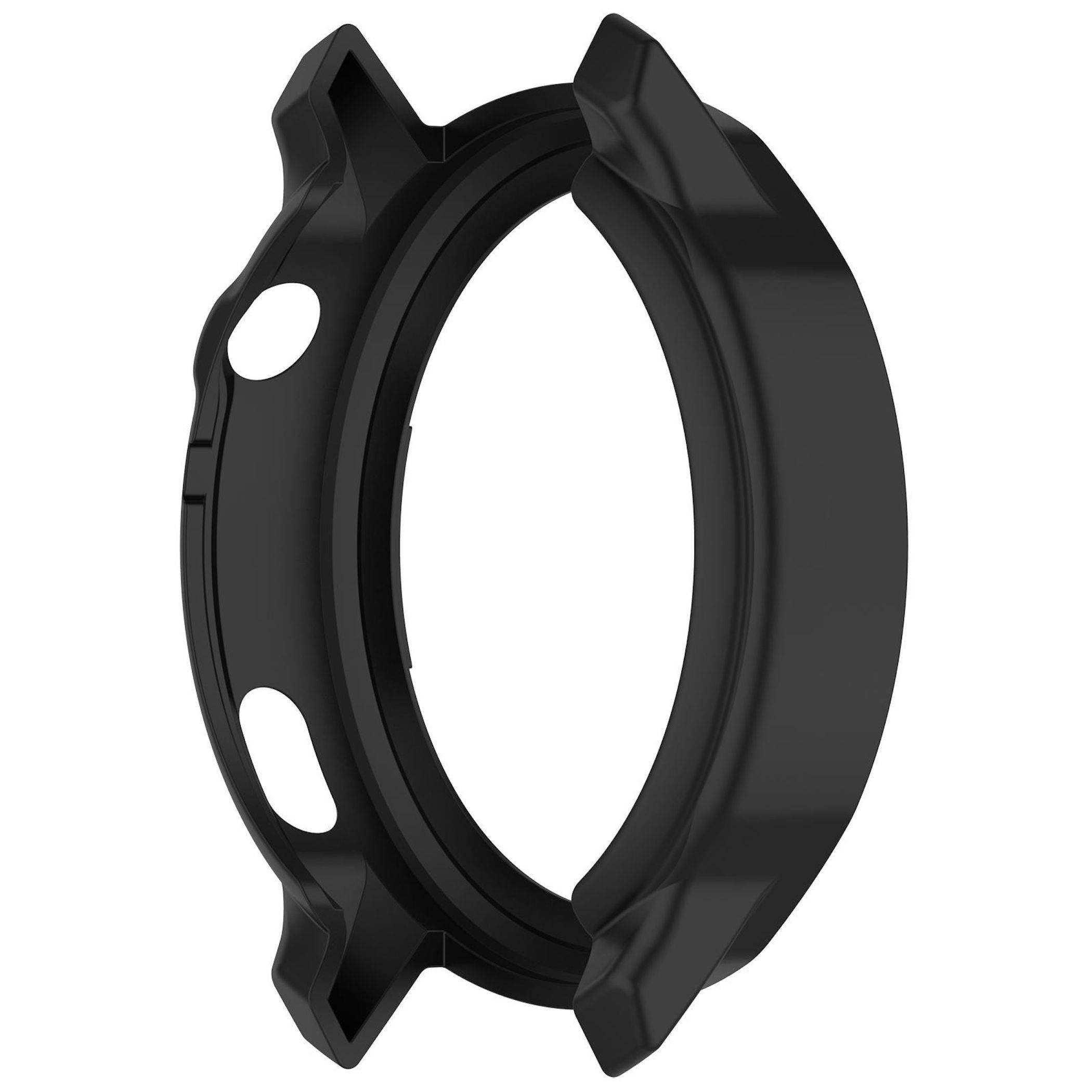 TPU Schutz Hülle für Garmin Venu 4 45mm Armor Hollow Coverage Gehäuse Schwarz