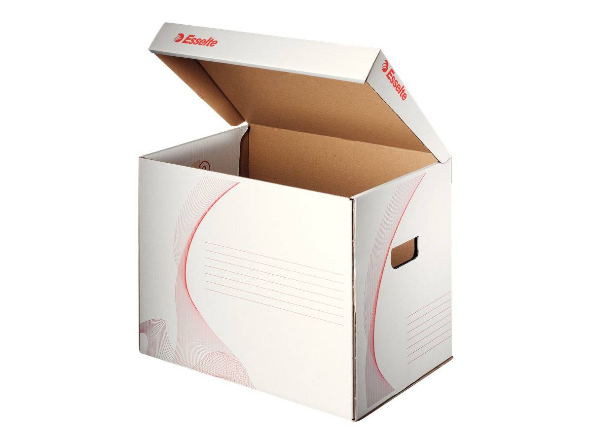 Esselte Archivcontainer 39,8 x 28,0 x 30,2 cm weiß Home & Living Büro-Ausstattung