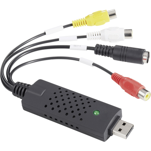 Video grabber Basetech BR 116 - USB 2.0 - Numérisation audio/vidéo via PC