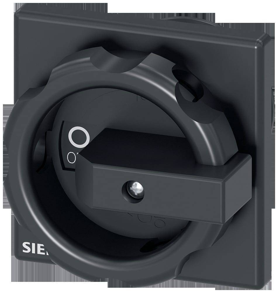 Siemens Siemens Drehantrieb - 3LD9344-2C Drehantrieb, schwarz 66x66 mm Bodenbefestigung Zentrallochbefestigung 22,5 mm f