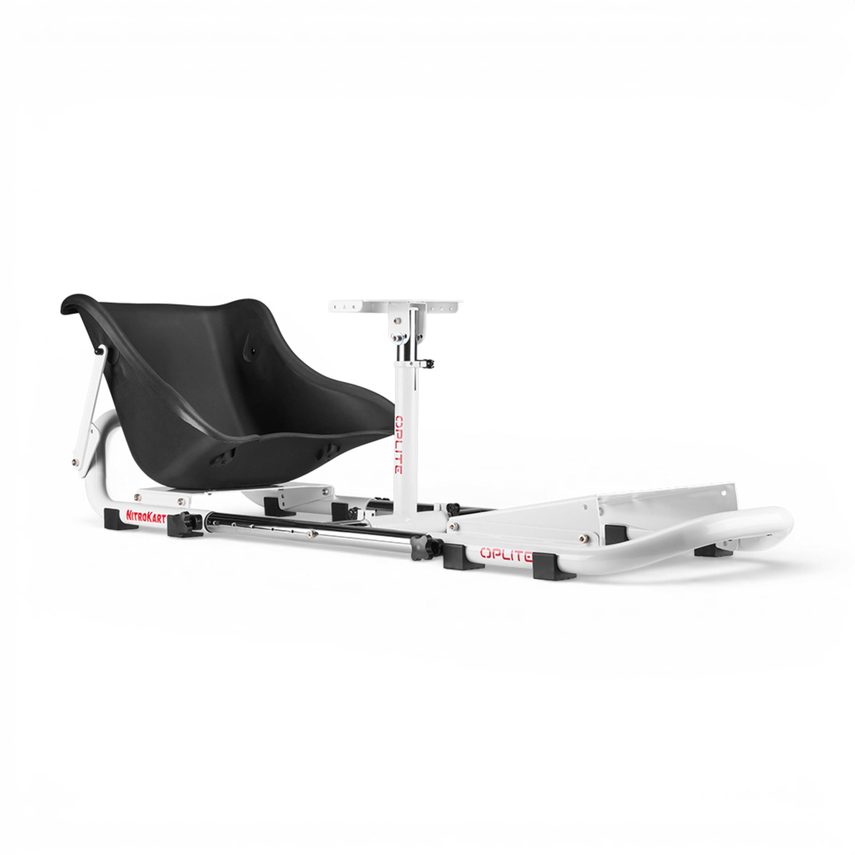OPLITE Games OPLite Cockpit Nitrokart V2 weiß OP-NK2-W