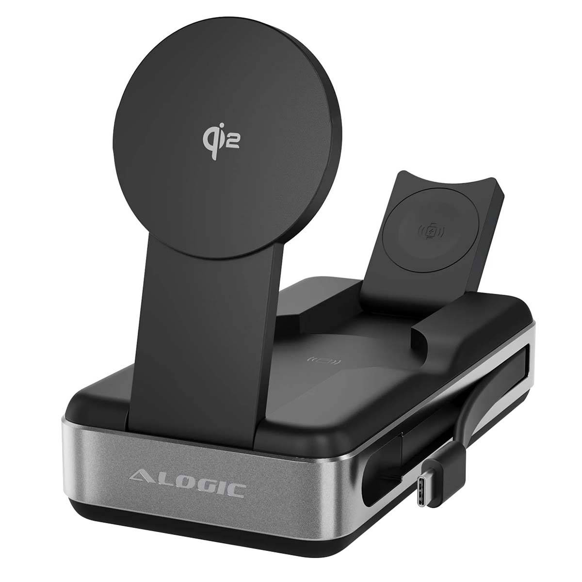 Alogic Roam 6-in-1 Powerbank 21.000 mAh with Qi2+ USB-C (R20KWCPB100W)