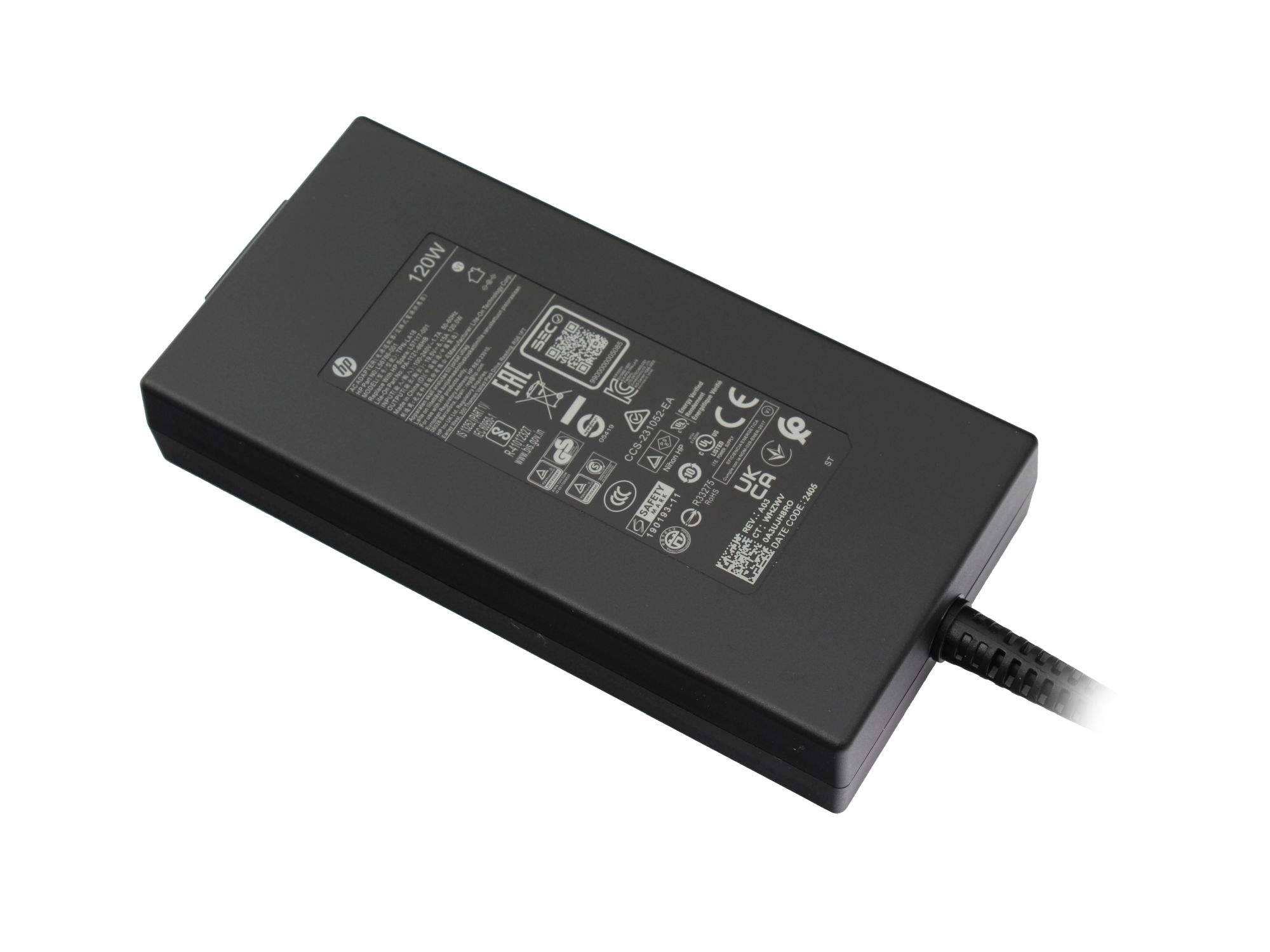 HP - 120W AC power adapter for HP notebooks
