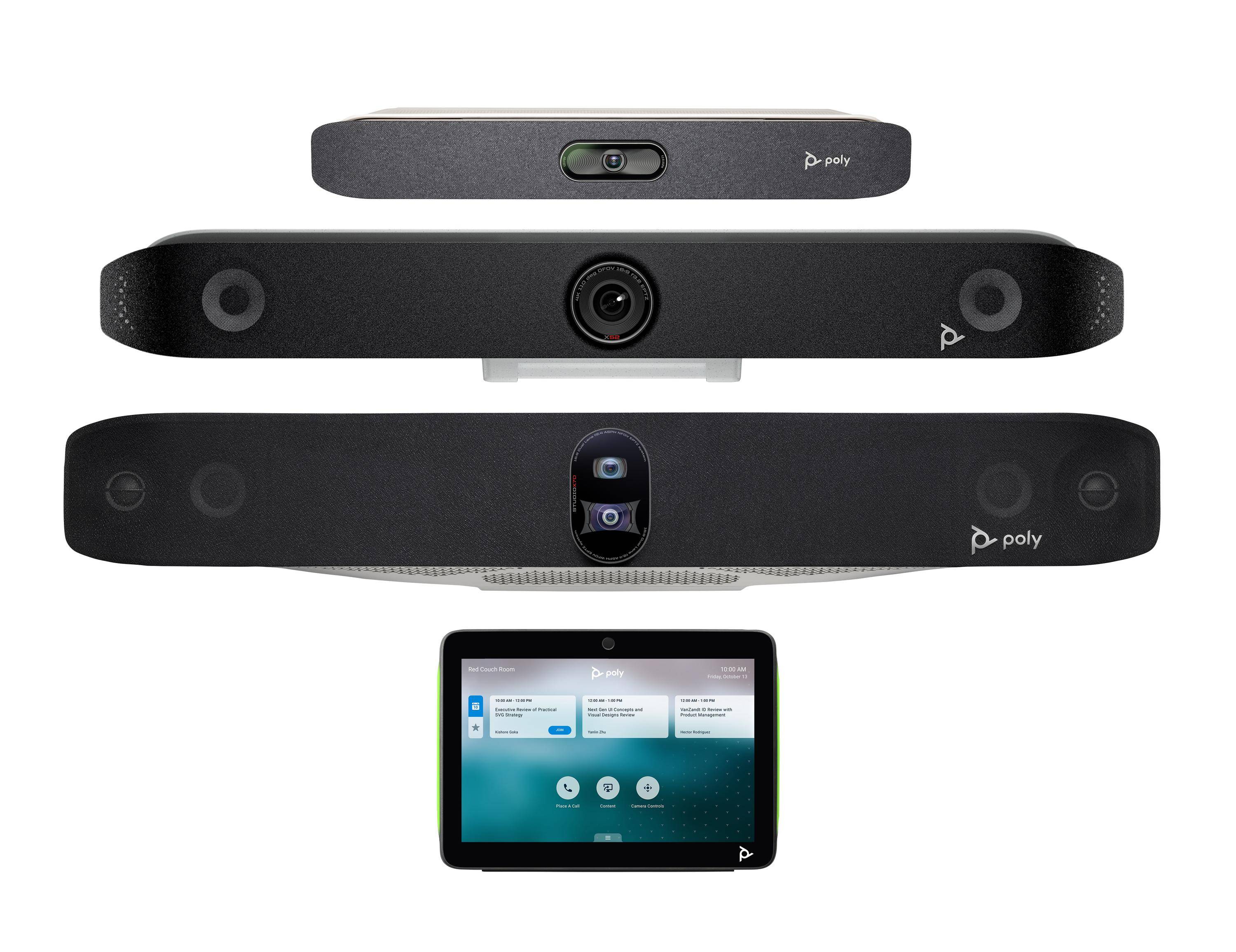 HP Poly Studio X32 - Ohne Netzteil - All-in-One VideoleisteZertifiziert für