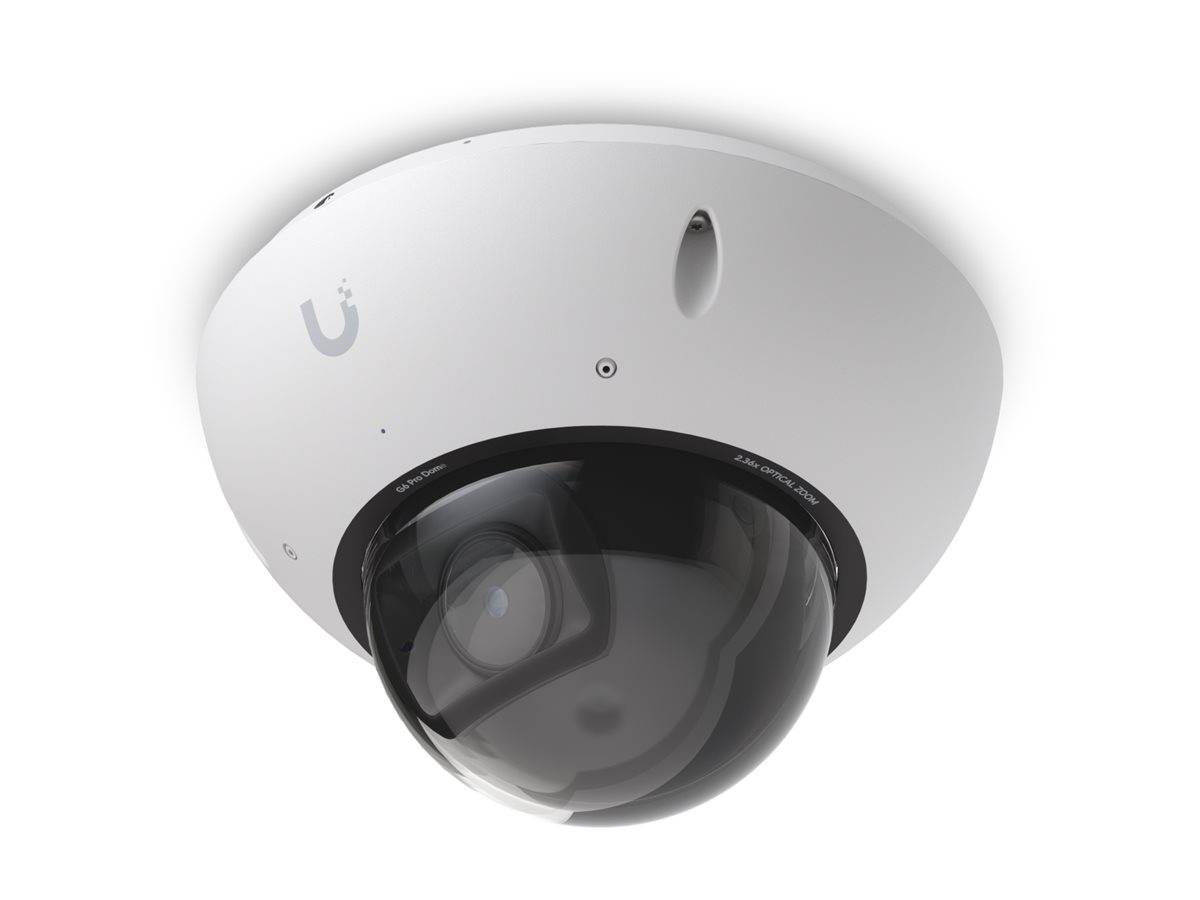 Ubiquiti UniFi Video Camera G6 Pro Dome • Outdoor • 4K • InfraRot • IP66 • PoE+ • withe • UVC-G6-Pro-Dome-W