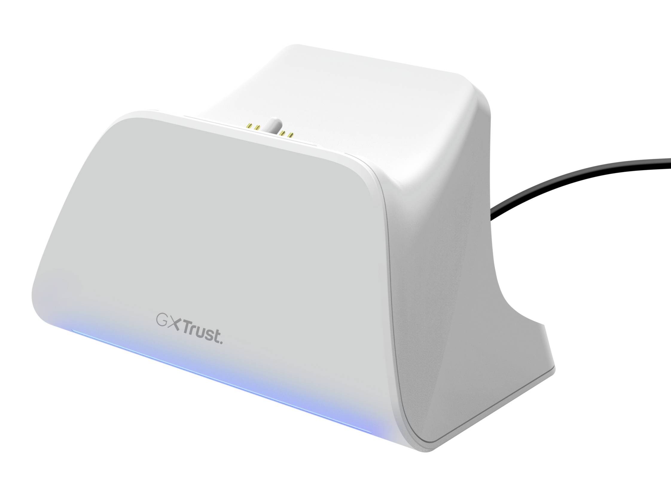 Trust GXT 255W, PlayStation 5, Ladestation, Weiß, ABS, 1 m, USB Typ-A auf USB Typ-C