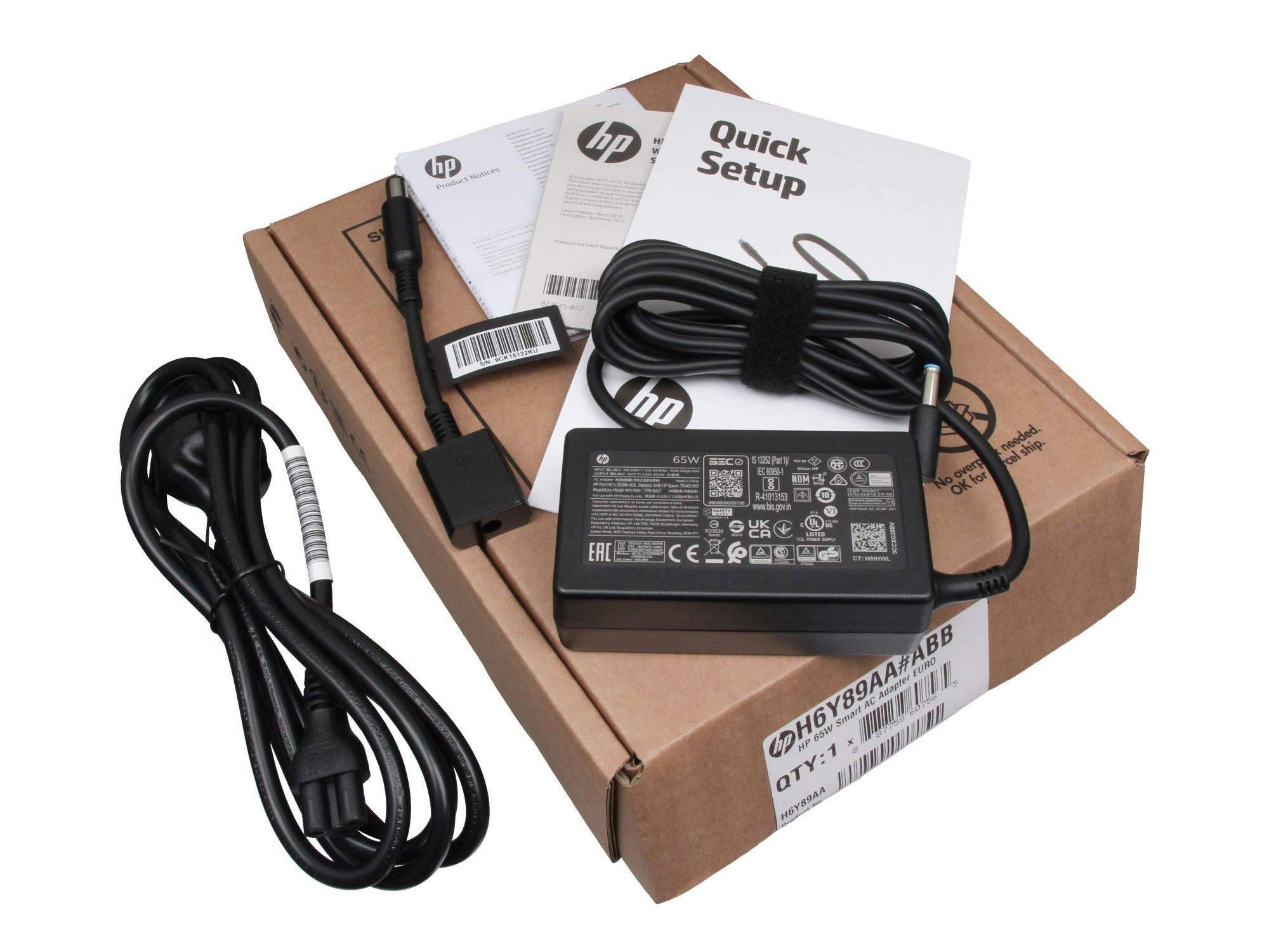 HP ADPTR 65W nPFC Smart 3P RC 4.5