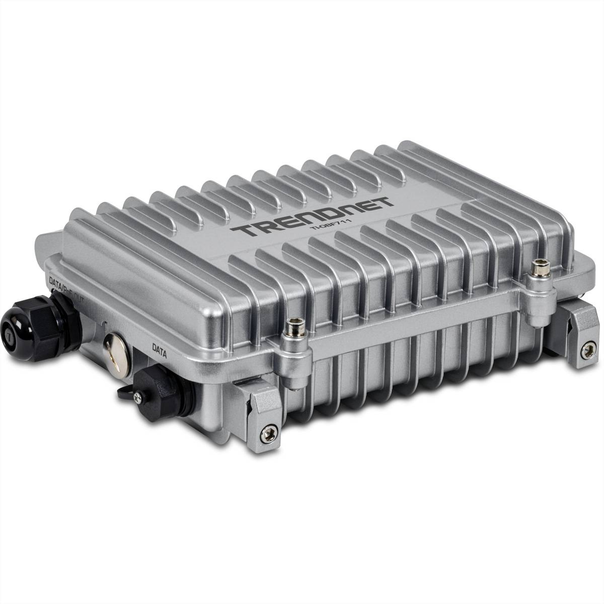 TrendNet TI-OBF711 Medien Konverter Industrial Outdoor 10G SFP+ zu 10G PoE++