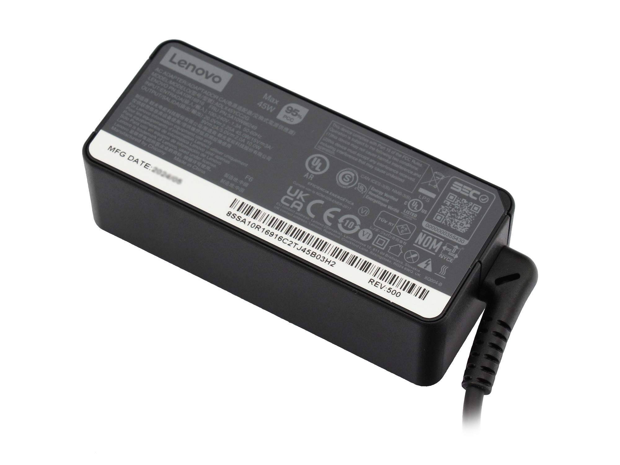 Lenovo PD,45W,20/15/9/5V,2P,WW,DEL (02DL101)