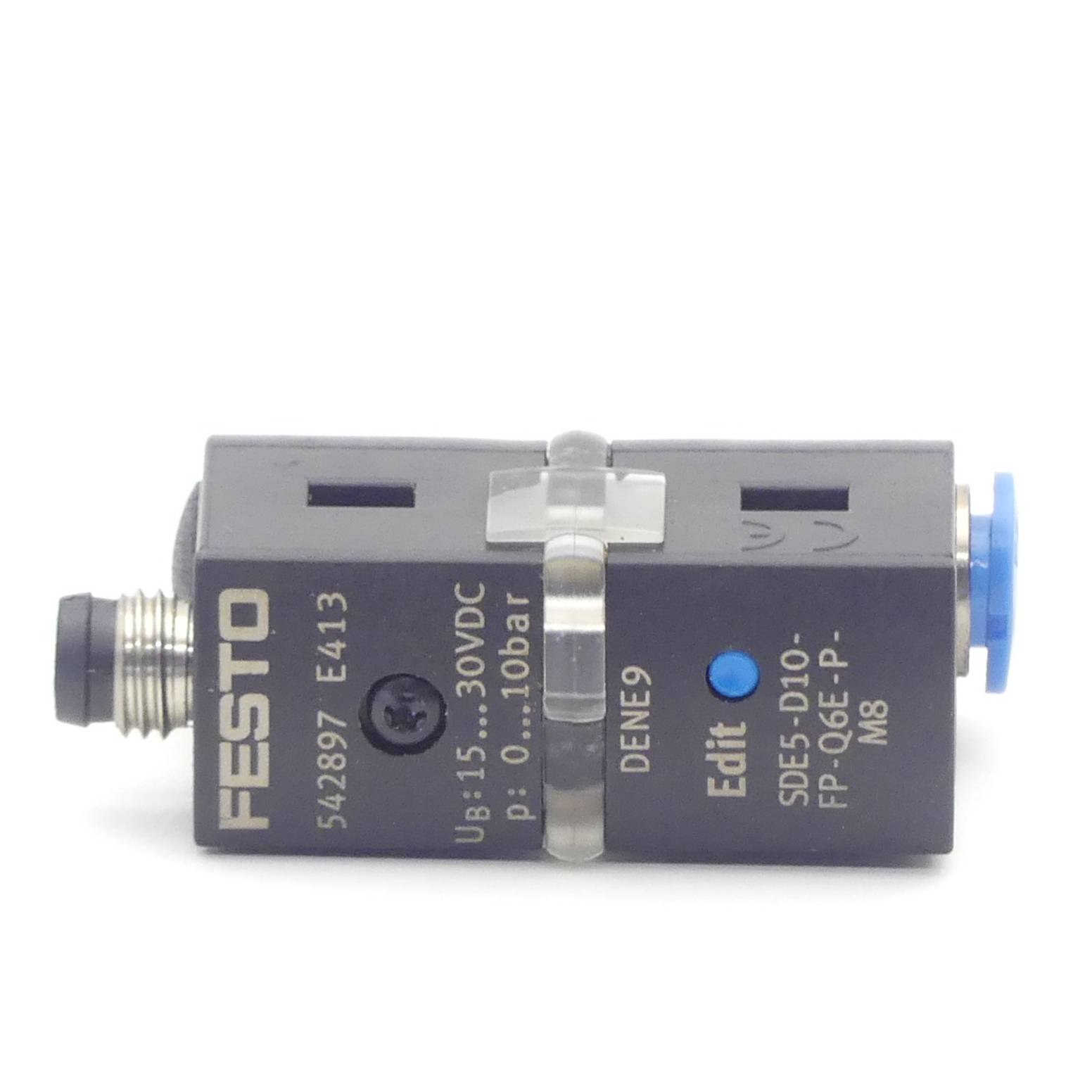 FESTO Drucksensor 542897 (SDE5-D10-FP-Q6E-P-M8)