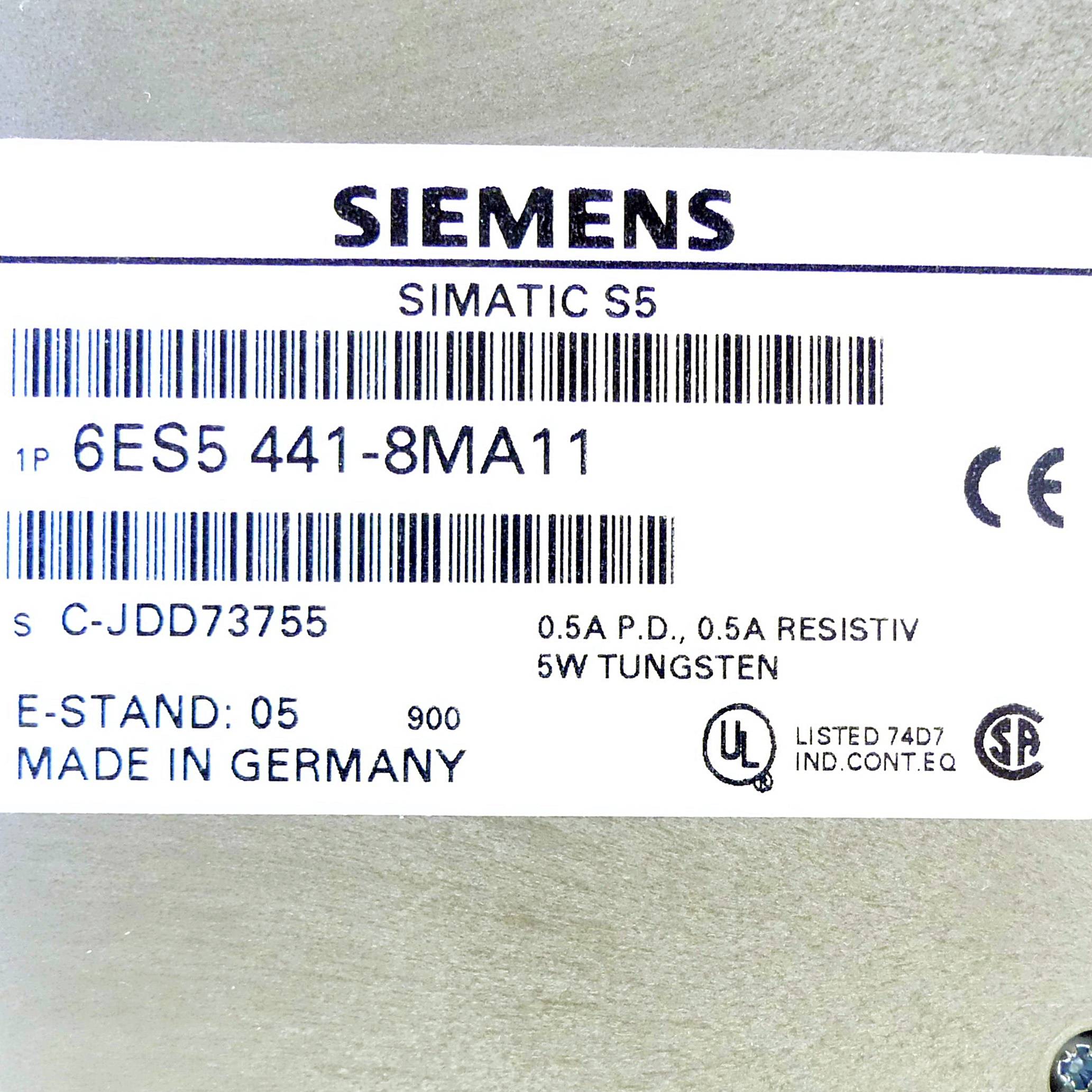 Siemens Digitaler Ausgang (E-Stand 05) 6ES5 441-8MA11 (6ES5 441-8MA11-new-fs)