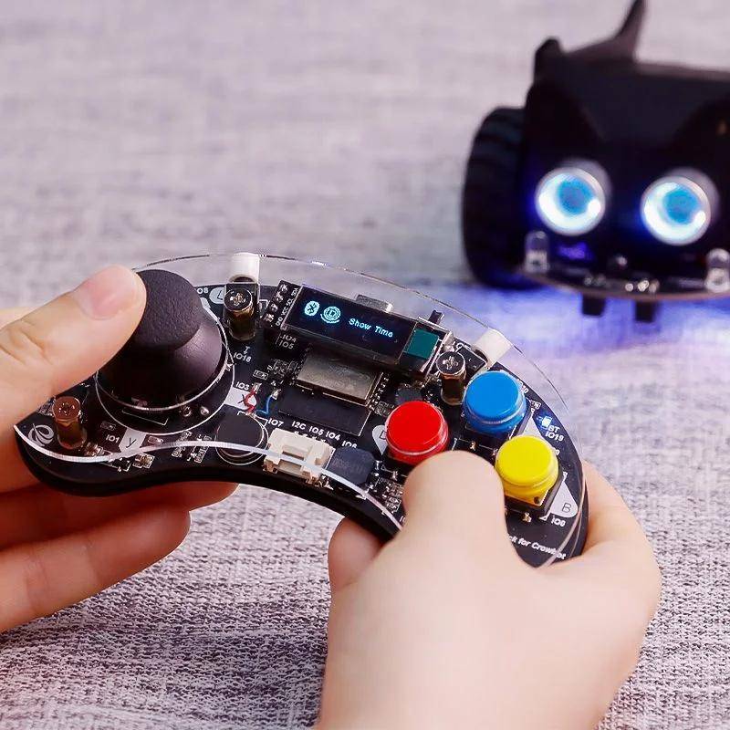 Elecrow CrowBot Joystick Controller, Bluetooth & WLAN, OLED, 6 Tasten, Vibrationsmotor