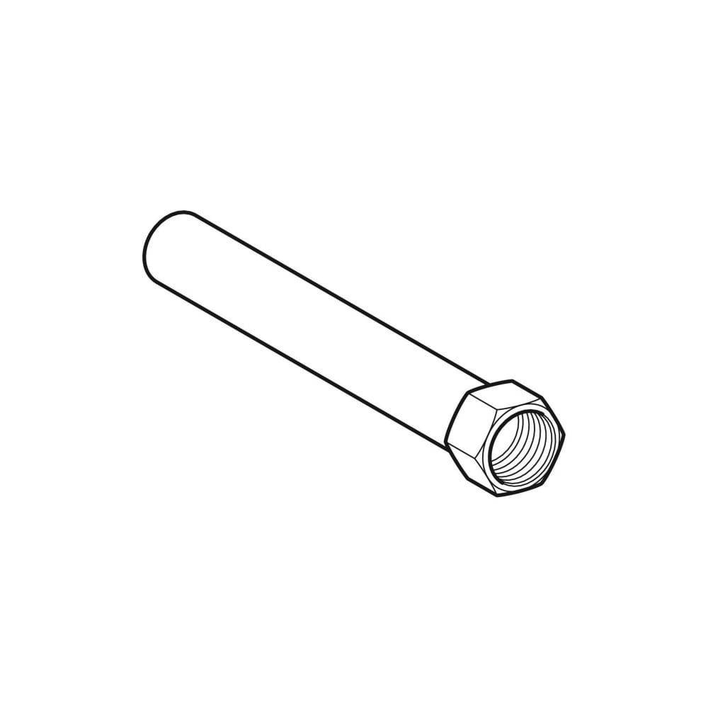 Geberit Mapress Edelstahl Übergang mit Innengewinde, Einschubende lang D 18mm, Rp 1/2"