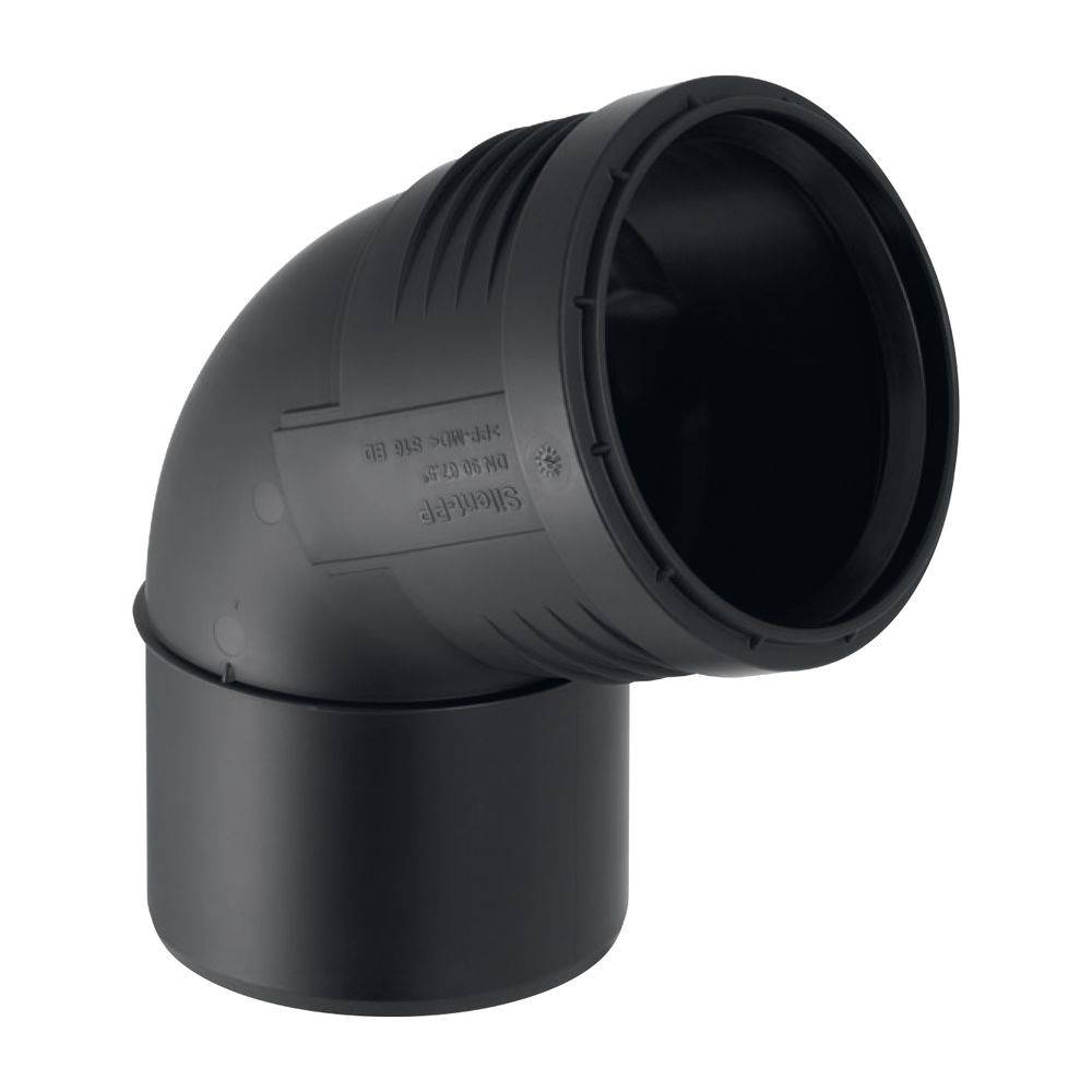 Geberit GE Silent-PP, Bogen, 67,5 Grad, d 40 mm, 1 Stk.