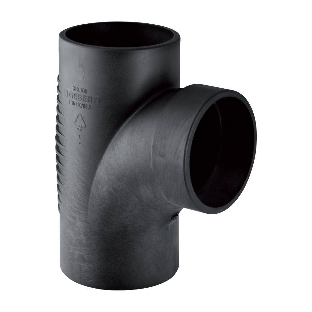 GEBERIT Geberit Bogenabzweig DN 100/100 Silent-db20 88,5 Grad d110/110