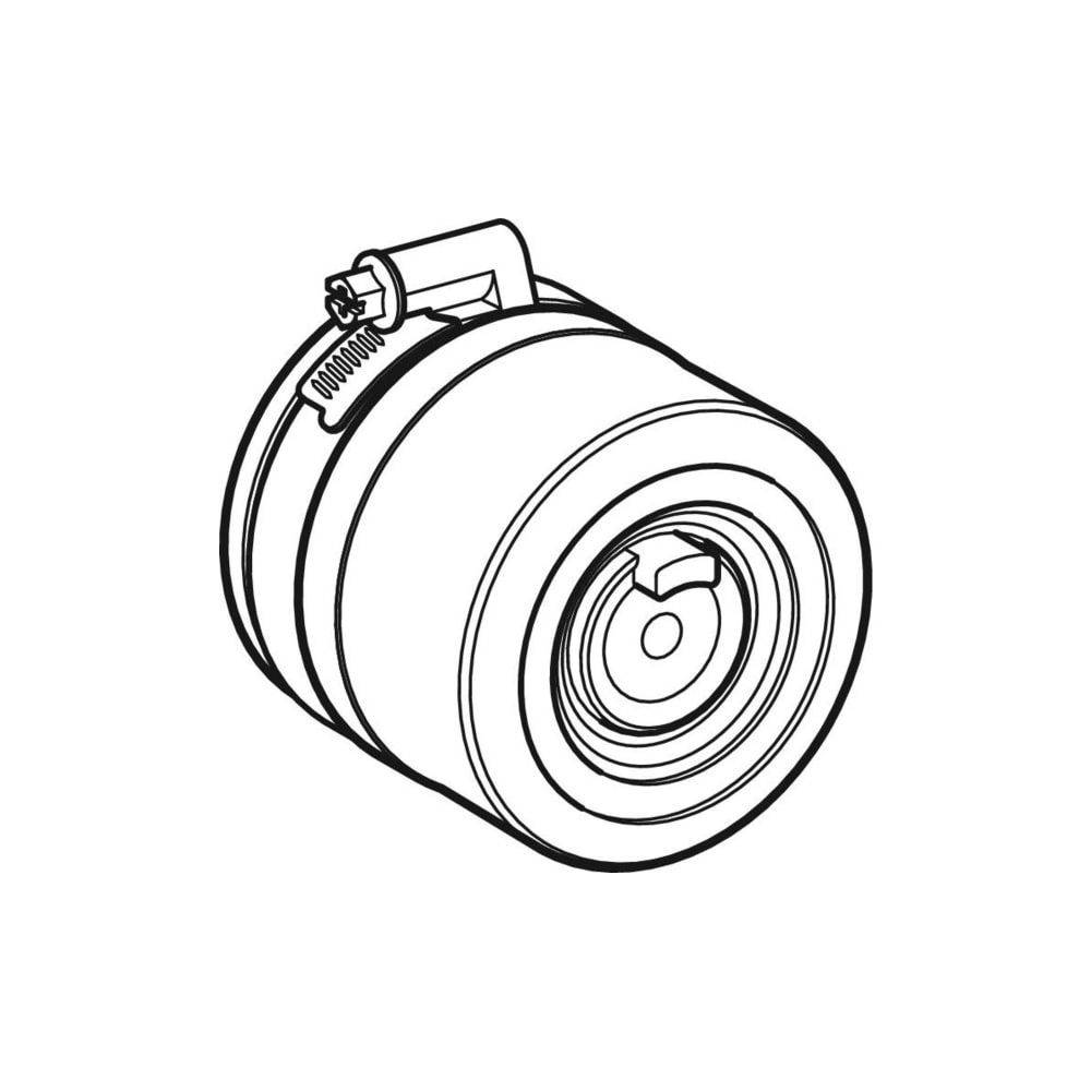 Geberit GE Übergangsmanschette auf Guss, d50mm, DN50, EPDM, 1 Stk.