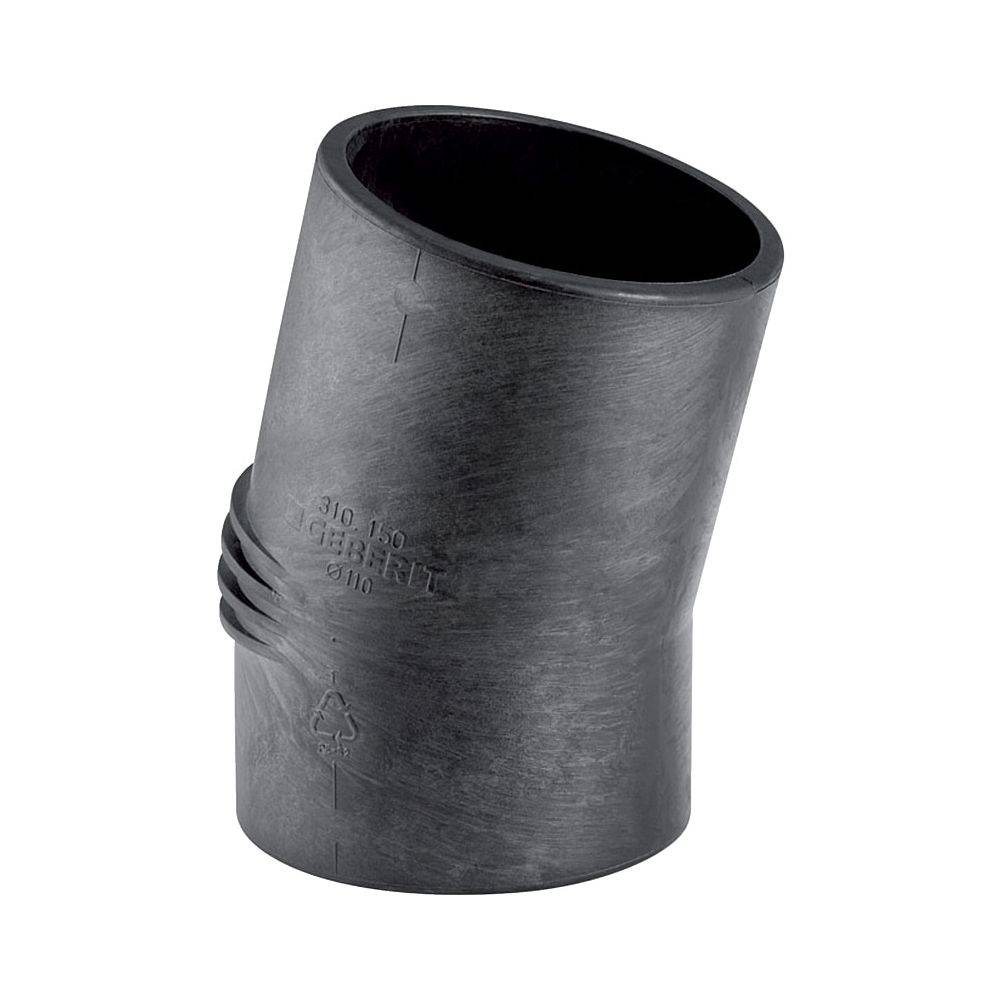 Geberit GE Silent-db20, Bogen, 15 Gr., d90mm, 1 Stk.