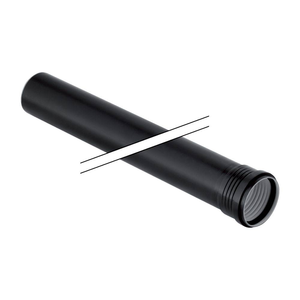 Geberit Silent-PP Rohr mit Muffe Außendurchmesser 110mm, Länge 25cm, 390501141