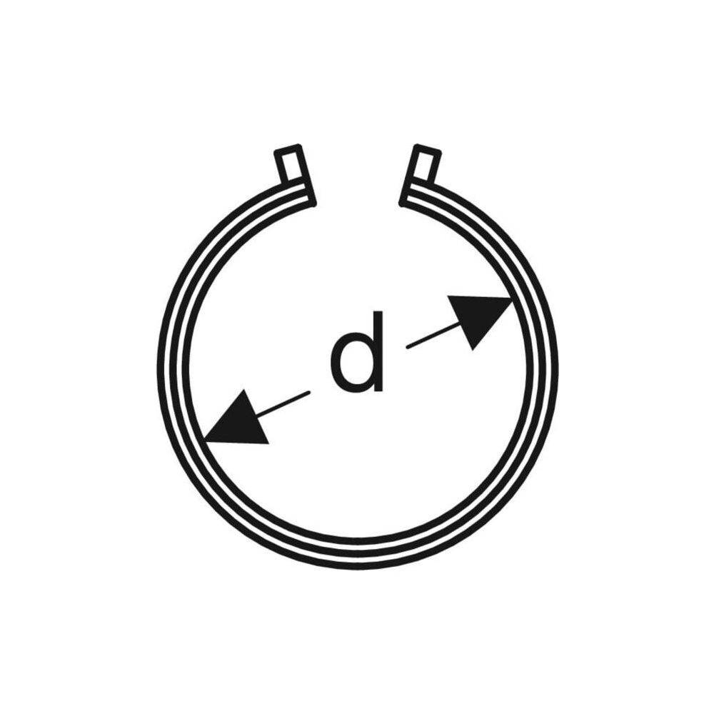Geberit Elektroschweißband für Fixpunkt, DN 56, PE-HD, 56mm, 363776161