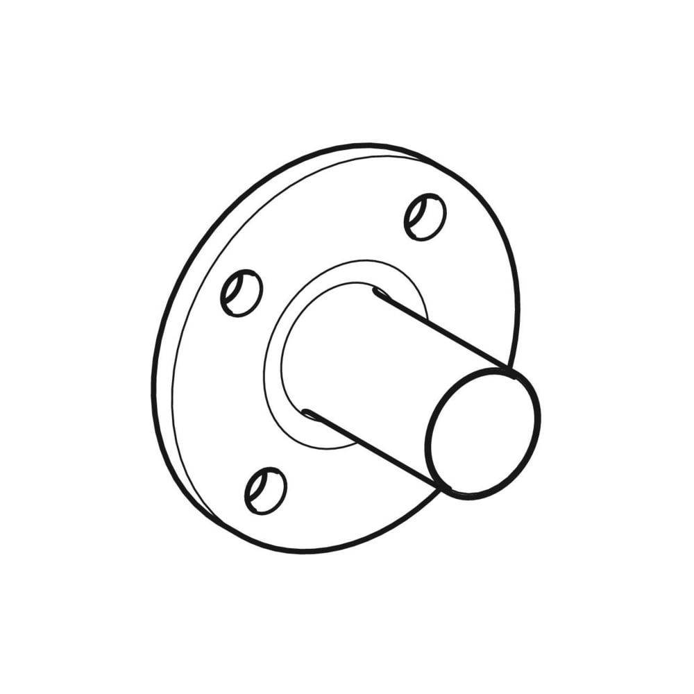 Geberit GE Mapress, Edelstahl Flansch, d42mm, PN10/16, Einschubende, 1 Stk.