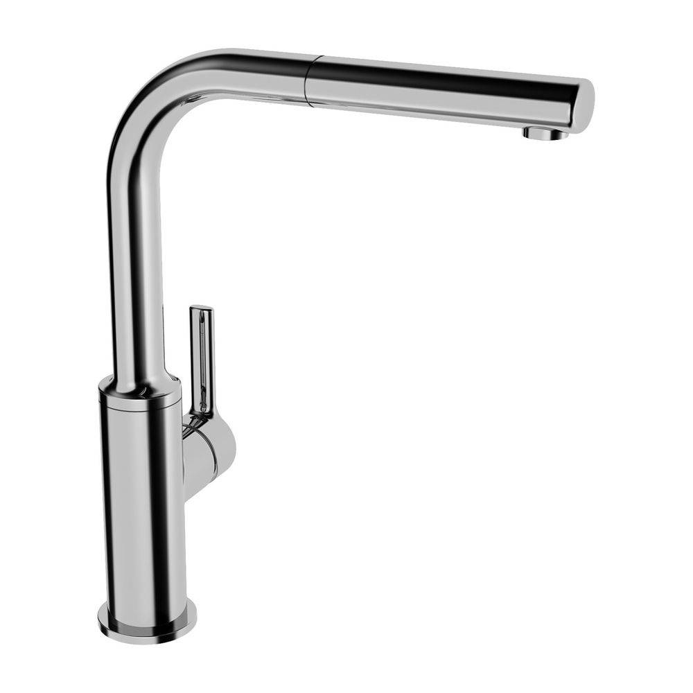 Hansa Ronda Einhebel-Küchenarmatur, Ausladung 217mm, DN 15, Chrom, 54912273