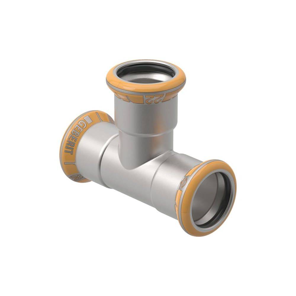 Geberit GE Mapress Therm, T-Stk., egal, d22mm, NPW, 1 Stk.