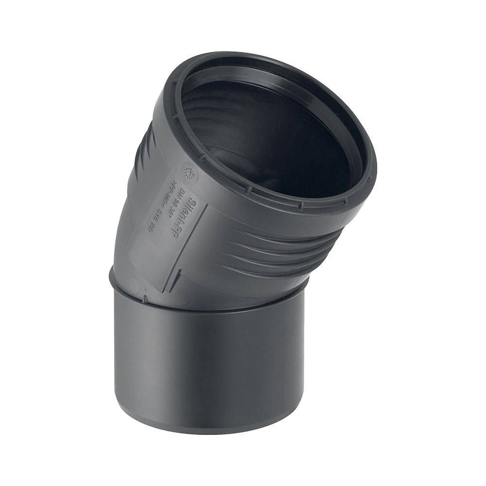 Geberit GE Silent-PP, Bogen, 30 Grad, d110mm, 1 Stk.