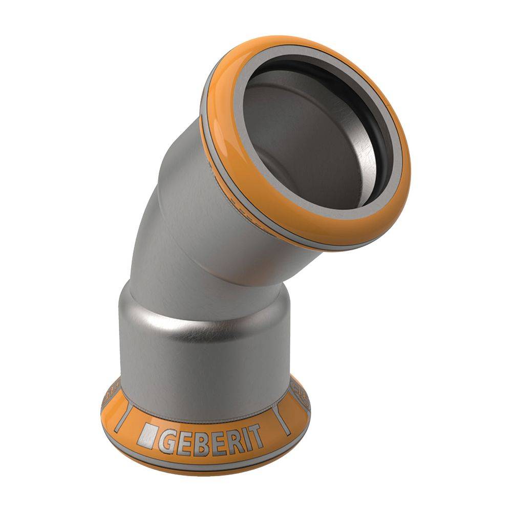 Geberit GE Mapress Therm, Bogen, 45 Gr., d108mm, NPW, 1 Stk.