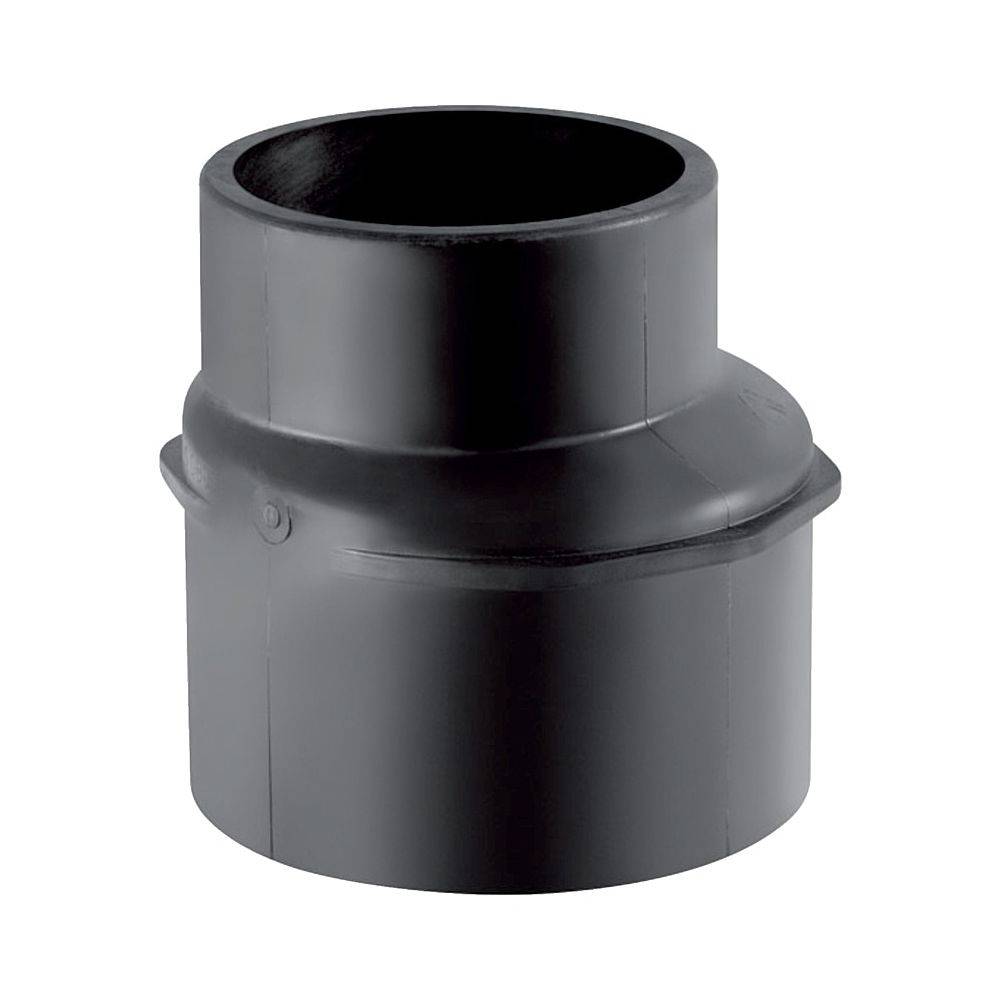 Geberit Silent-db20 Reduktion exzentrisch, DN 150/100, 160/110mm, PE-S2, Schwarz