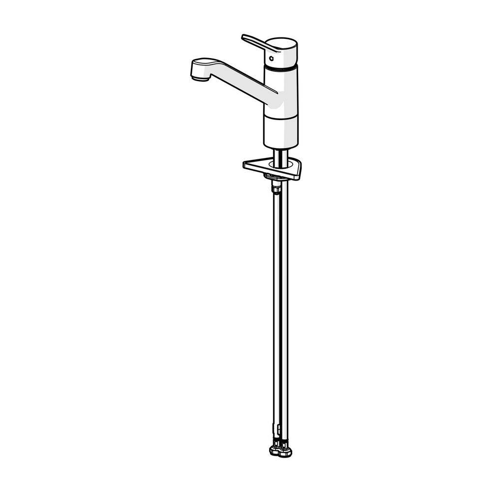 Hansa Primo Einhebelmischer Küchenarmatur 4948 Ausladung 210mm DN15 Chrom