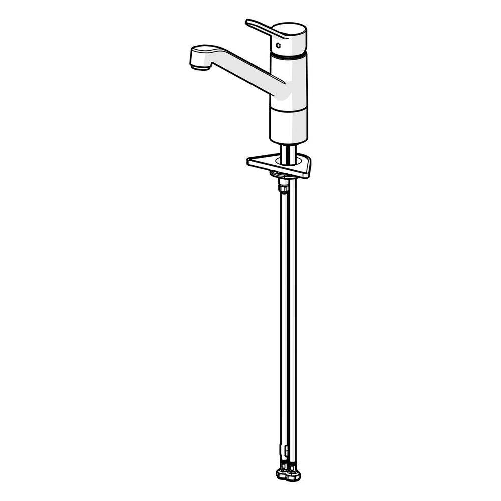 Hansa Primo Einhebel-Küchenarmatur, Ausladung 210mm, DN 15, Chrom, 49482203