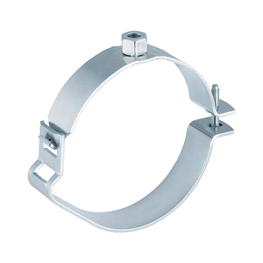 Geberit Rohrschelle mit Gewindemuffe M10, verstellbar, ID 125mm, di1 133mm