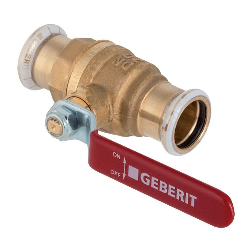 Geberit Mapress Kugelhahn NPW mit Betätigungshebel Außendurchmesser 35mm, 16 bar