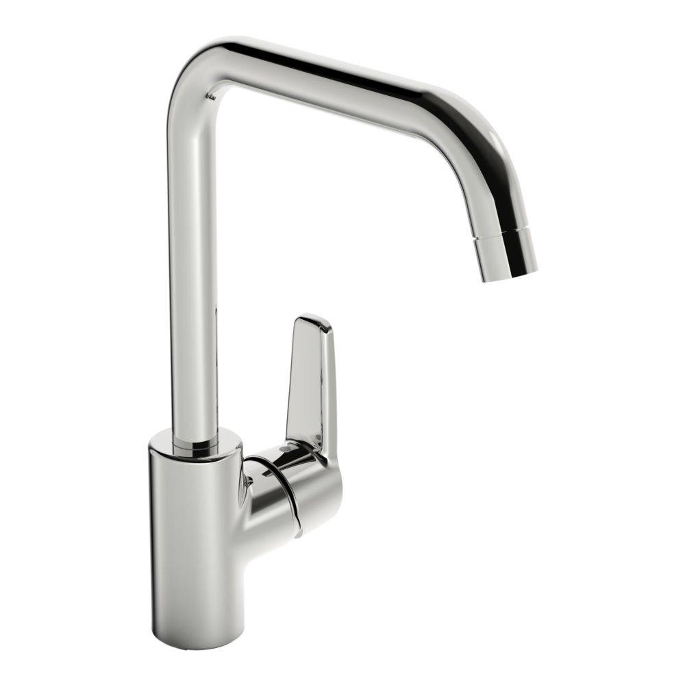 Hansa Polo Einhebel-Küchenarmatur, Ausladung 203mm, DN 15, Chrom, 51562293