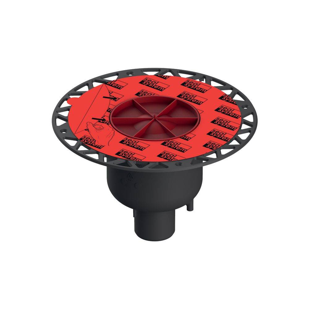 Tece drainpoint S Ablauf DN 50 senkrecht mit Seal System Universalflansch
