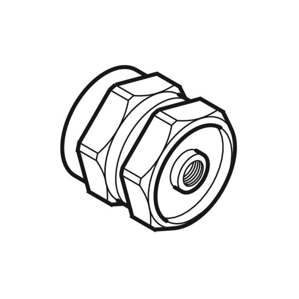 Geberit Mepla Rohrverschluss, IG d20mm x Rp1/2, aufsteckbar, 1 Stk.