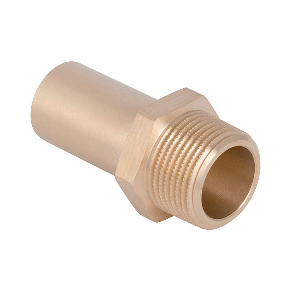 Geberit Übergangsfitting, Mapress Kupfer, Ø22mm × R3/4", Außengewinde, mit Einschubende, Kupfer, 1 Stk.