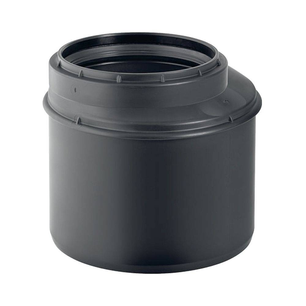 Geberit Silent-PP Reduktion d90/75mm, exzentrisch, kurz, 1 Stk.