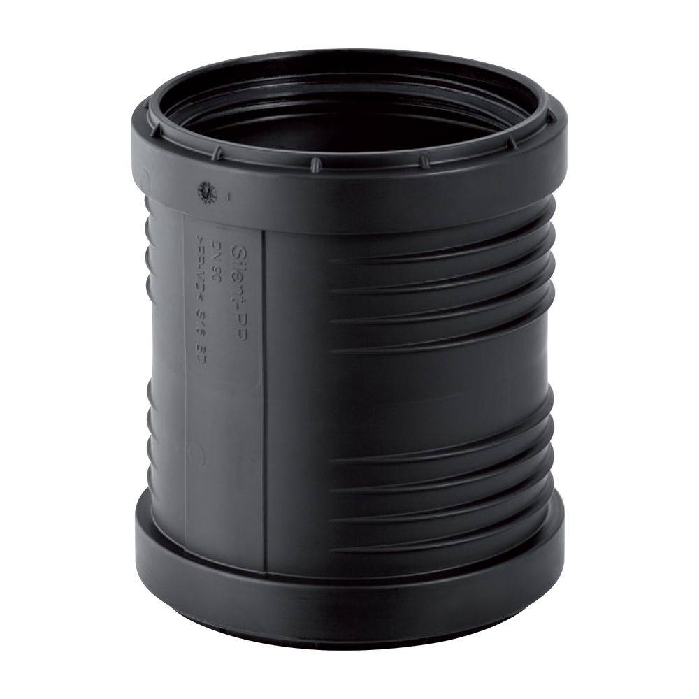 Geberit GE Silent-PP, Doppelsteckmuffe, d125mm, 1 Stk.