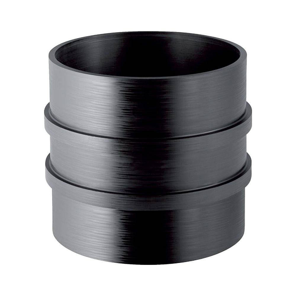 Geberit Doppelbundbüchse, DN 200, 191x213mm, PE-HD, Schwarz, 370751161