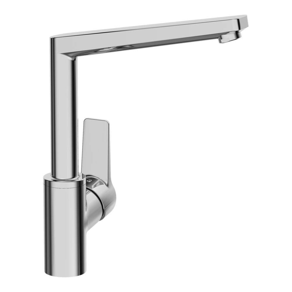 Hansa Twist Spültisch-Mischer mit Vollhebel seitlich bed. chrom, 1 Stk.