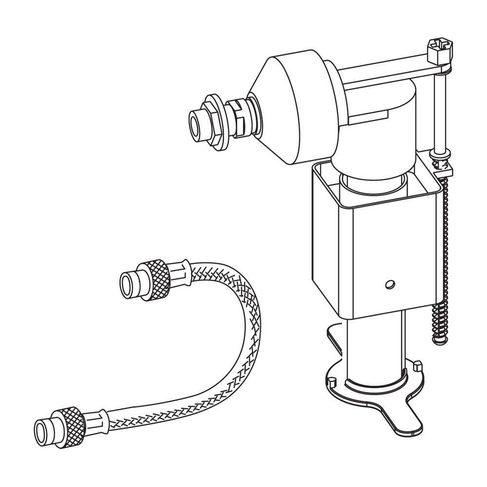 Mepa Füllventilset für Unterputz-Spülkasten Sanicontrol A31, 590265
