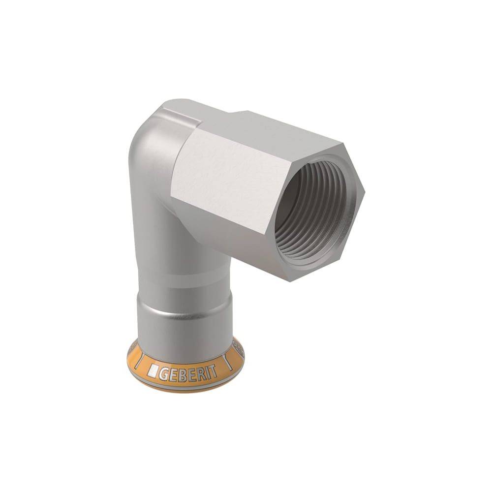 Geberit GE Mapress Therm Übergangswinkel, 90°, d18mm, Rp1/2, NPW, 1 Stk.