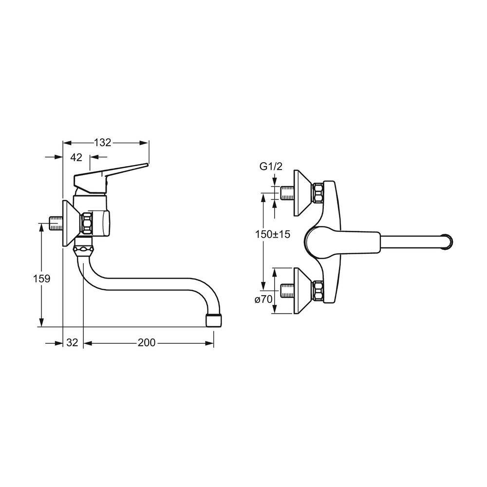 Hansa Twist Einhebel-Küchenarmatur, Ausladung 232mm, DN 15, Chrom, 09692193