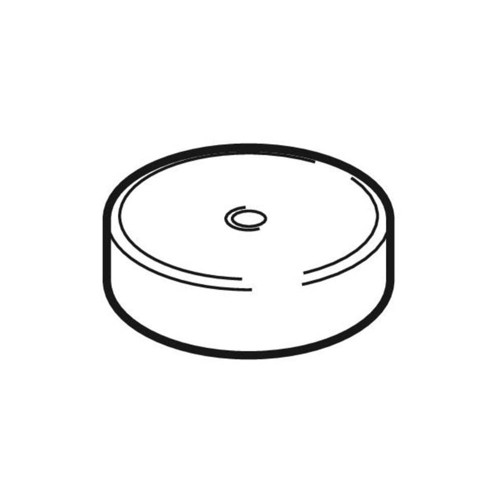 Geberit Schutzkappe für Rohrende, DN 56, 56mm, PE-LD, Gelb, 363802921