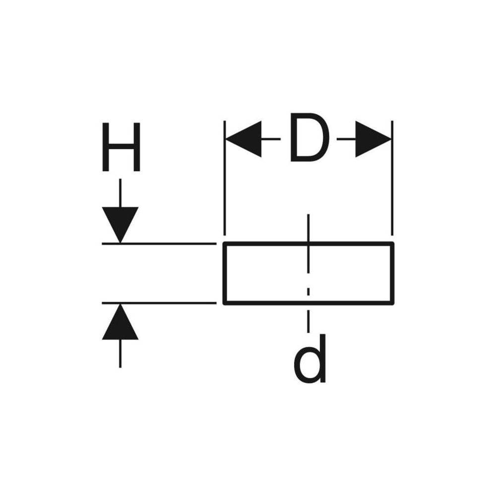 Geberit Schutzkappe für Rohrende, DN 56, 56mm, PE-LD, Gelb, 363802921