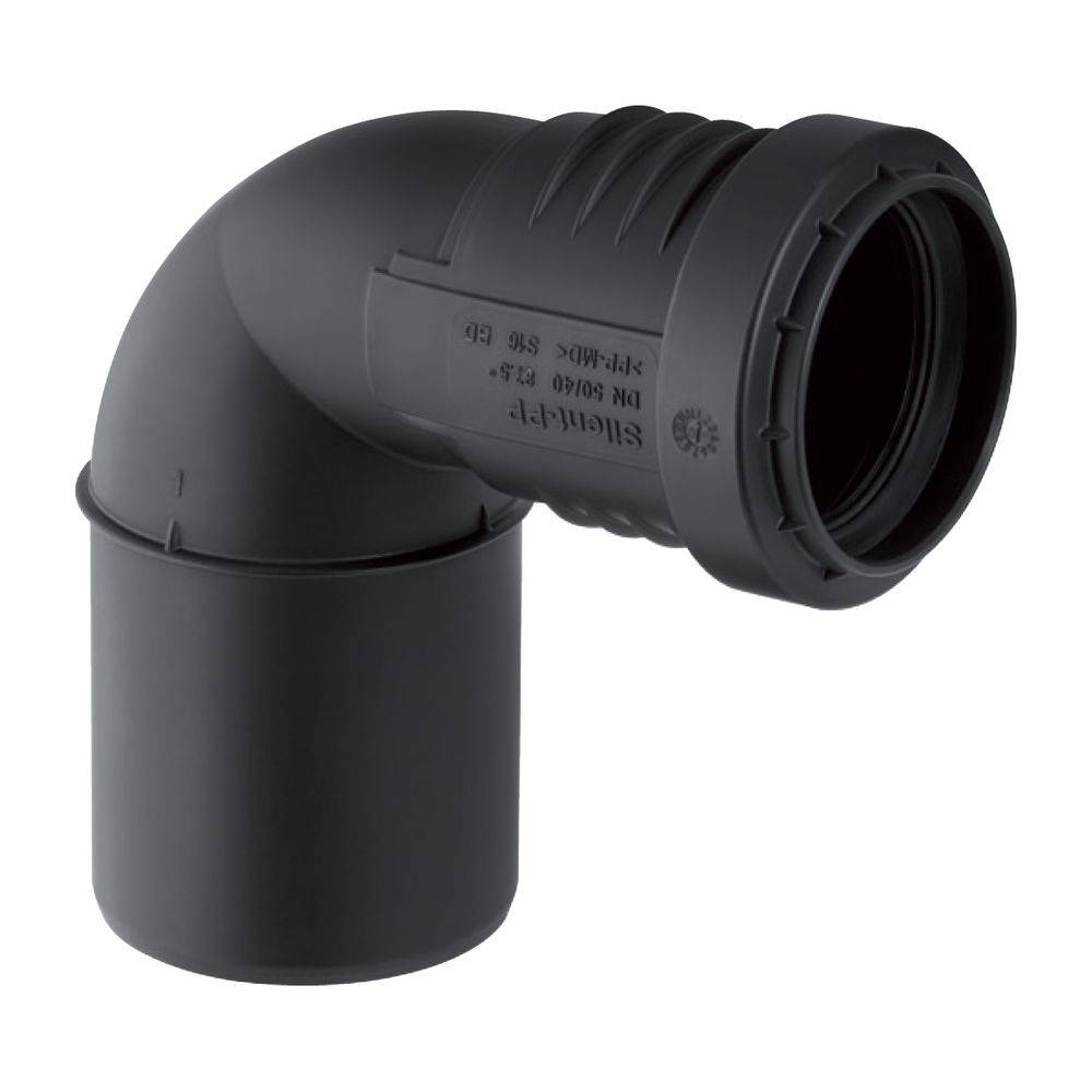 GEBERIT Geberit Bogen DN40/50 87 Grad Silent-PP reduziert d40/50