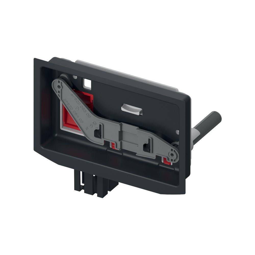 Tece Einwurfschacht II für Reinigungstabs Reihen Square Metall, Glas und Solid