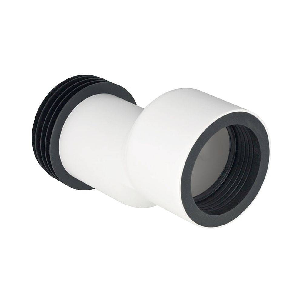 Geberit Anschlussstutzen für Wand-WC, 3cm etagiert, DN 90, PP, Kunststoff